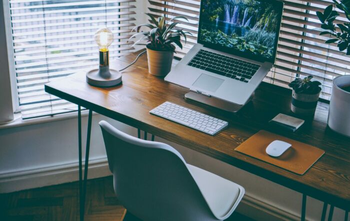 MacBook Pro on table